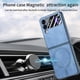 thumbnail image 5 of Magnetic Slim Case for Samsung Galaxy Z Flip 4 with Camera Guard & Anti-Scratch Back Blue, 5 of 6
