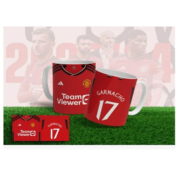 Tazón Taza Sublimada Futbol Manchester United