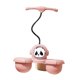 thumbnail image 3 of Pelota Saltarina Con Asa, Accesorios Divertidos, Juguete Para Juegos En Casa O Jardín De Infancia, Rosa, 3 of 5