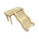 thumbnail image 1 of Plataforma De Madera Para Juegos De Hámster Con Escalera, Juguete Para Trepar Para Ratas, Ardillas Enanas, Mesa S Y Escalera S, 1 of 5