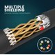 thumbnail image 2 of Cable Ethernet LINKUP Cat7 60 cm (paquete de 3) negro, 2 of 8