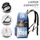 thumbnail image 4 of Cigüeñas-theme Backpack, Campus style schoolbag Bookbag with Adjustable Shoulder Straps And Large Zip Compartment, Unisex Travel Bags.42x30x15cm, 4 of 6
