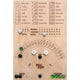thumbnail image 1 of Juego de mesa de dados de béisbol, juego de dados de béisbol de madera, juego de mesa de béisbol de madera con dados, juego de mesa de béisbol interactivo, juego de mesa de batalla doble para niños, a, 1 of 7