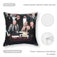 thumbnail image 5 of 12 Hombres en Pugna Fundas de almohada de terciopelo con tema, regalos de funda de almohada, decoración para el hogar, cojín de lanzar, regalo de cumpleaños para fans y parejas.56*56cm., 5 of 6