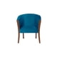 thumbnail image 2 of Sitial Dortmund Velvet Azul Petroleo, 2 of 4