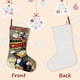 thumbnail image 3 of Conde Duckula Tema: Calcetines de Navidad, fino lino blanco para colgar en escaleras y chimenea, decoración navideña para el hogar, regalo de Navidad.54cm×38cm, 3 of 5