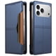 thumbnail image 1 of Funda Billetera para [iphone 17 Promax/18 Promax] Tarjetero Magnético Soporte Azul, 1 of 6