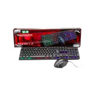 Genérico - Kit Mouse Y Teclado Cable Usb Gamer Retroalimentado