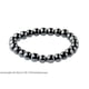 thumbnail image 2 of 1pc New Biomagnetic Round Black Stone Men Bracelet Accessories Jewelry, 2 of 4
