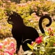 thumbnail image 2 of 1pc Cute Cat Family Garden Stakes - Decorative Silhouette Animal Outdoor Statues for Cat Lovers - Perfect for Yard, Garden, and Halloween Decorations, 2 of 4