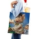 thumbnail image 4 of ALF: The Animated Series Bolso de tela con estampado de lienzo para mujer, bolsa de compras reutilizable y estética, con cremallera interior, regalo para mujer,40*45cm., 4 of 6
