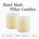 thumbnail image 2 of Velas Mister Candle 10 cm Marfil pack de 2 sin humo, 2 of 6