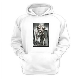 Genérico - Polerón Canguro Don Ramon Blanco Talla S Unisex