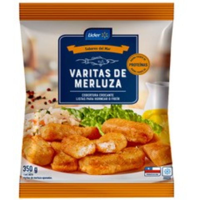 Varitas De Merluza 350 g Lider