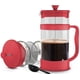 thumbnail image 1 of French Press Utopia Kitchen, borosilicato rojo, 1 litro, 1 of 9