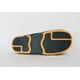 thumbnail image 3 of Pantufla Textil Men Noé Negro/naranja L, 3 of 3
