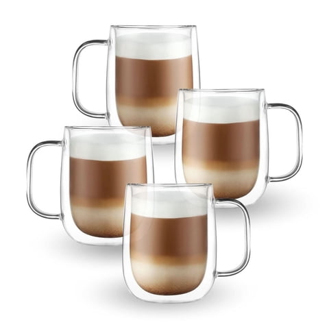 Santú Home & Deco - Set 4 Taza Doble Pared 250Ml