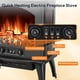thumbnail image 4 of Estufa eléctrica para chimenea ZAFRO 1500W, diseño retro, 5100 BTU, 4 of 7