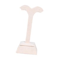 Magideal - Soporte De Joyería, Soporte De Exhibición, Accesorio De Exhibición De Joyería, Estante De Almacenamiento Organizador De Joyería Beige Para Uso Domésti 57X129 Cm