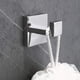 thumbnail image 3 of Gancho para toalla Nolimas de acero inoxidable para baño, 2 piezas, cromado, 3 of 8