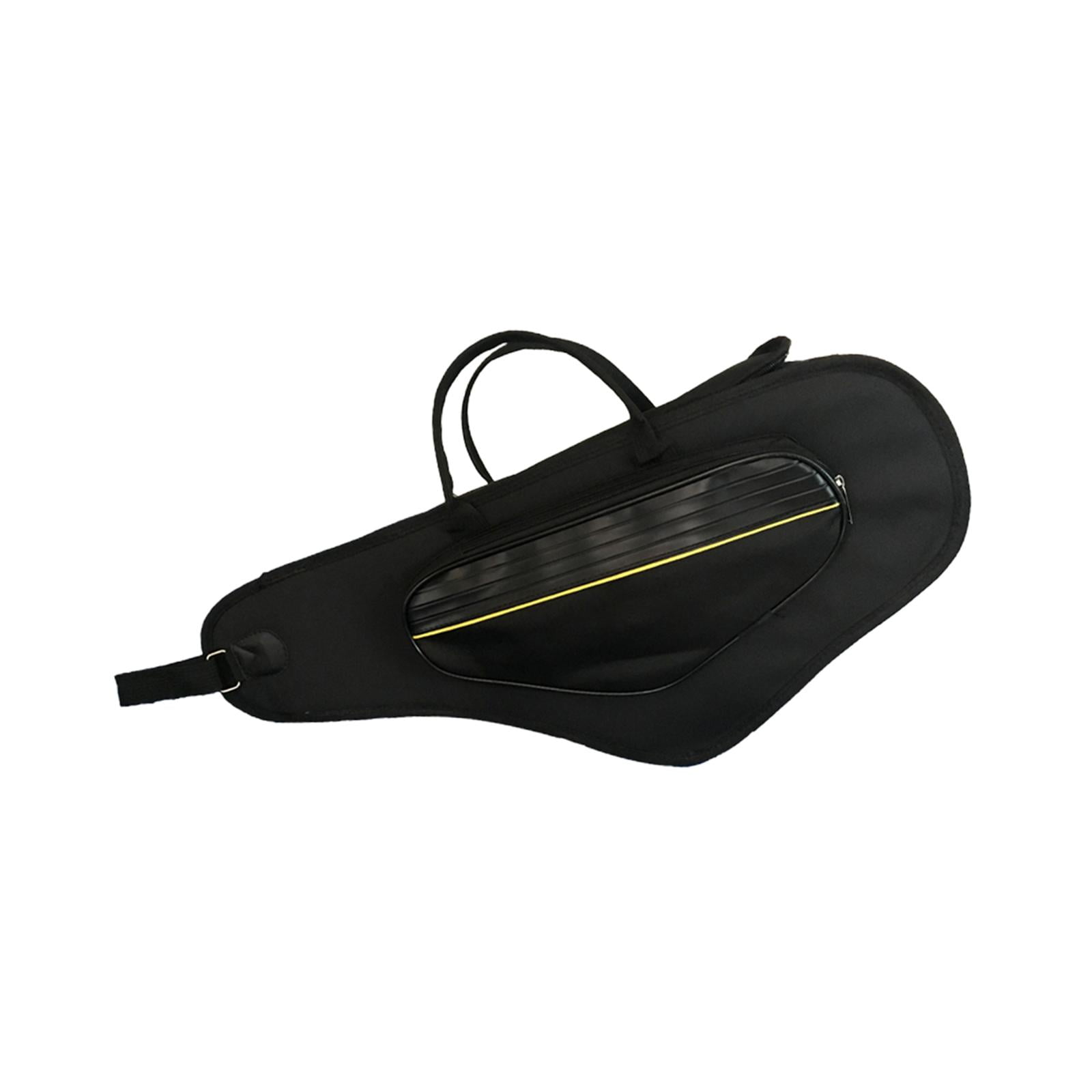 Bothyi - Bolsa De Almacenamiento Portátil Para Saxofón Alto Estuche De Transporte Estuche Para Saxofón Estuche Acolchado Grueso Negro Y Amarillo