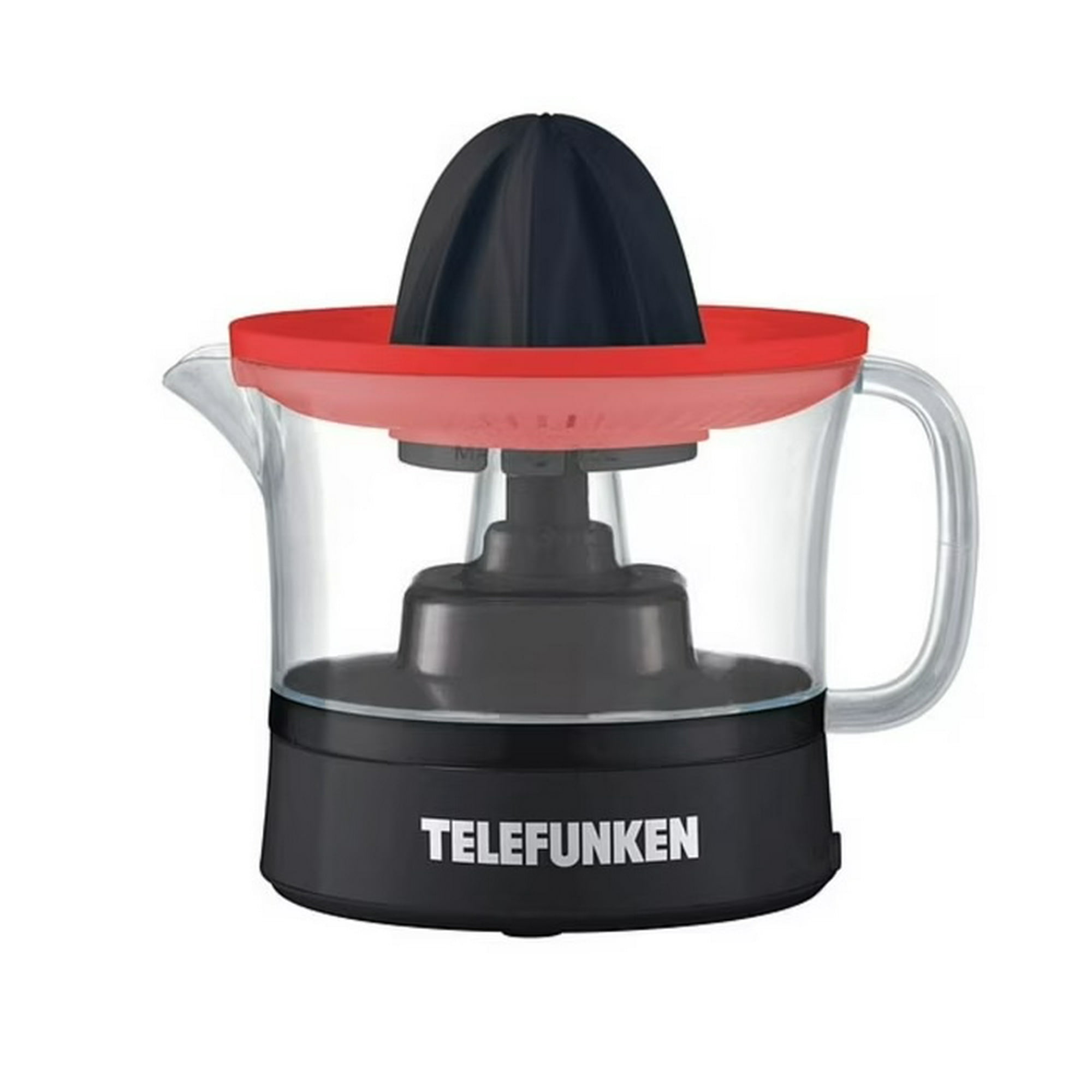 Telefunken - Exprimidor De Cítricos Eléctrico Con Dos Conos Negro