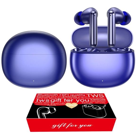 Auriculares inalámbricos CXPSUE ANC 60H Morado (2 unidades)