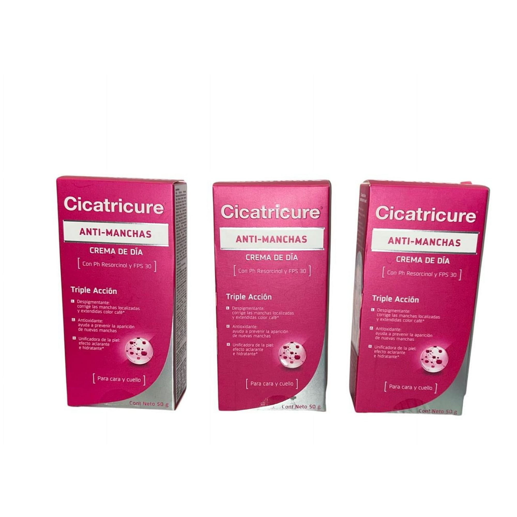Pack 03 Cicatricure Crema Antimanchas 50g