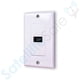thumbnail image 1 of SatelliteSale - Placa de pared universal HDMI 1.4 hembra a hembra, color blanco, con tornillos y soporte de pared incluidos, 1 of 2