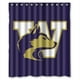 thumbnail image 1 of Cortina de ducha Washington Huskies, juego de cortina de baño con ganchos, tamaño 60 x 72 pulgadas, 1 of 3