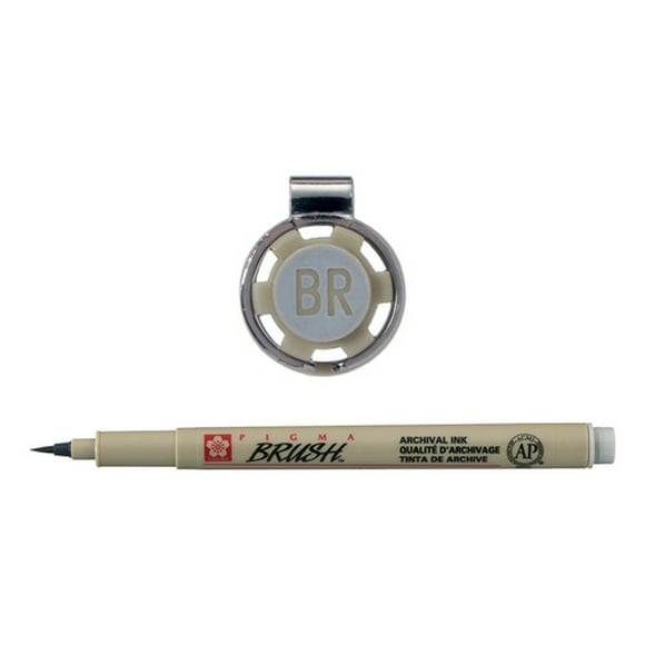 Marcador Pigma Brush Sakura Grises