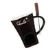 thumbnail image 5 of Taza para fondue con tenedor, olla para derretir , taza para derretir chocolate, taza para calentar fondue, taza para refrigerio, calentado , MarrÓn marrón, 5 of 5