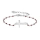thumbnail image 1 of Brazalete cruz religiosa de plata de ley, 1 of 2