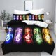 thumbnail image 1 of x1671 Bed SheetsChildren Bed Linen,l The Avengers Bedding Set,Cartoon Anime Bed Linen,Duvet Cover and Pillowcase 3-Piece Bedding Set (1 Duvet Cover + 2 Pillow Shams) nj1671, 1 of 5