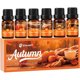 thumbnail image 1 of Fragrance Oil Autumn Set, Fall Essential Oils, Pumpkin Spice, 1 of 3