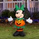 thumbnail image 2 of Inflable Gemmy Minnie Mouse 107 cm con Calabaza Iluminada, 2 of 5