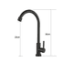 thumbnail image 3 of Llave Lavacopas Negro Mate Agua Fria O Caliente Notte, 3 of 5