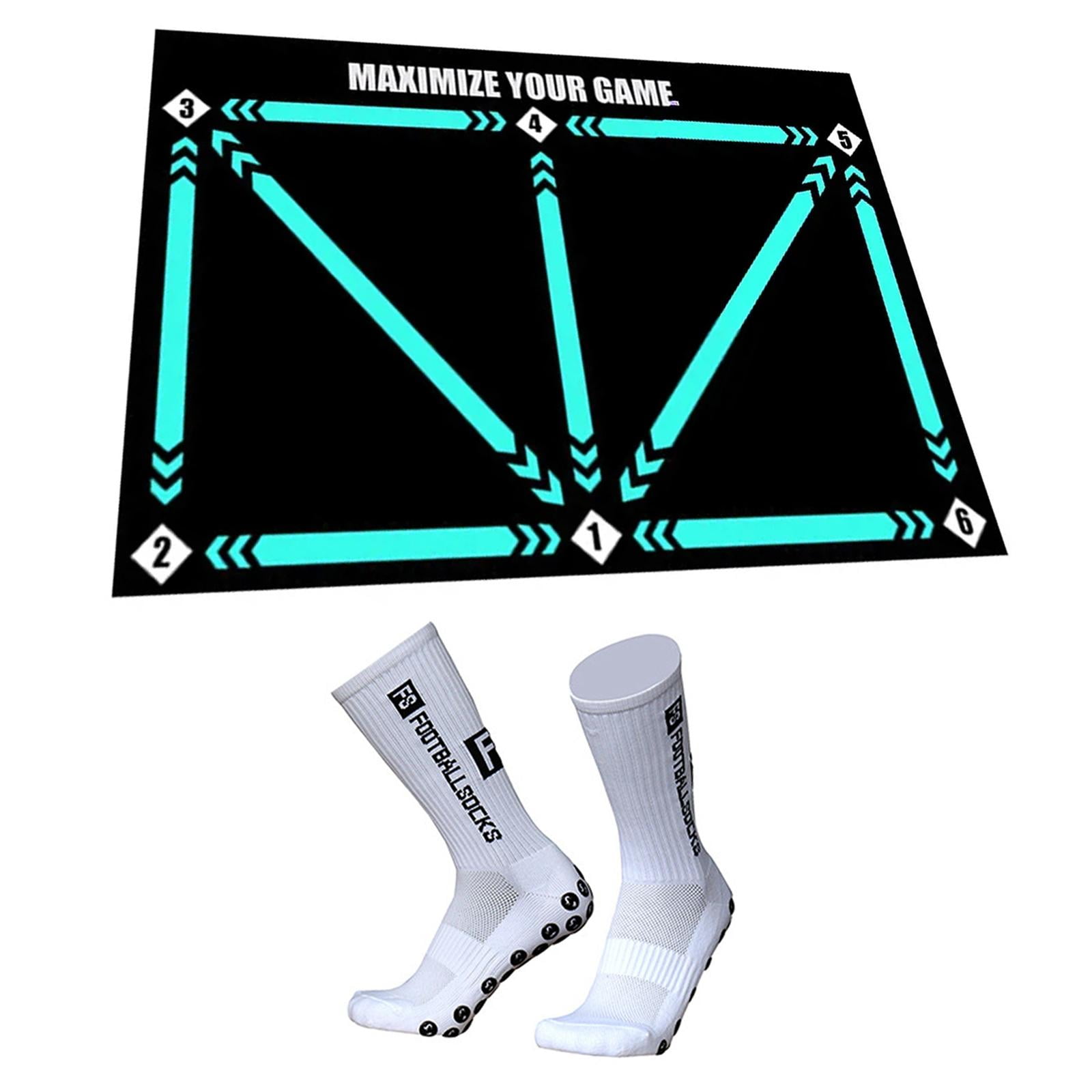 Magideal - Colchoneta De Entrenamiento De Pisadas De Fútbol, Colchoneta De Entrenamiento De Fútbol, Entrenamiento Interior Y Exterior, Control De Del B Sin Pelota