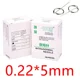 thumbnail image 1 of 1000pcs Disposable Sterile Intradermal Needle Disposable Skin Beauty Massage Acupuncture Needle Free Shipping, 1 of 3