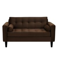 Bodevir - Sofa Retro 2C Felpa 00 Chocolate