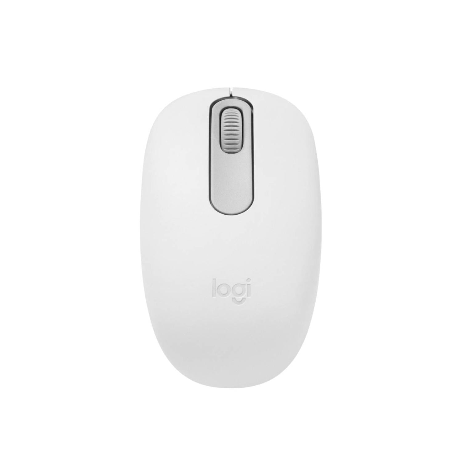 Logitech - Mouse Inalambrico Bluetooth 3 Botones Blanco M196