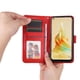 thumbnail image 3 of Funda tipo cartera FOXDOCK para OPPO Reno 8T 4G , diseño girasol en relieve, cuero PU, cierre magnético, soporte y tarjetero, 3 of 5