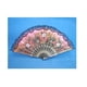 thumbnail image 1 of Abanico de mano, estilo español importado del Feng Shui, con encaje e imágenes, 1 of 1