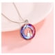 thumbnail image 3 of Collar pareja cristal plata 925, 3 of 3