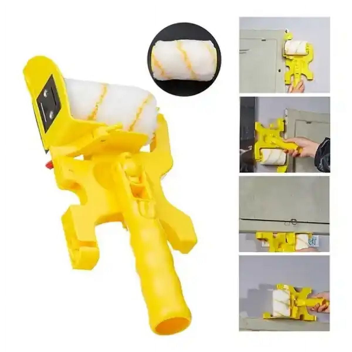 Leon Import - Rodillo De Pintura Profesional Cepillo De Corte Limpio