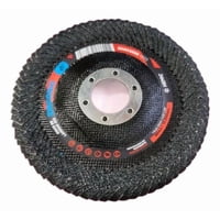 Metalfer - Disco De Láminas De Zirconio 360 Grano 80 Negro