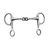Ioensy - Herramienta De Entrenamiento De Caballos Con Engranaje De Acero Inoxidable Y Boca De Caballo, 2 Anillos Para Exteriores