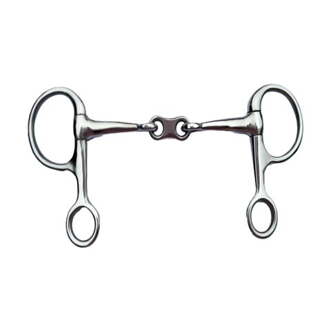 Ioensy - Herramienta De Entrenamiento De Caballos Con Engranaje De Acero Inoxidable Y Boca De Caballo, 2 Anillos Para Exteriores