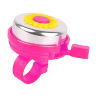 Magideal - Timbre De Bicicleta Infantil Con Diseño Único Y Sonido Rosa Roja