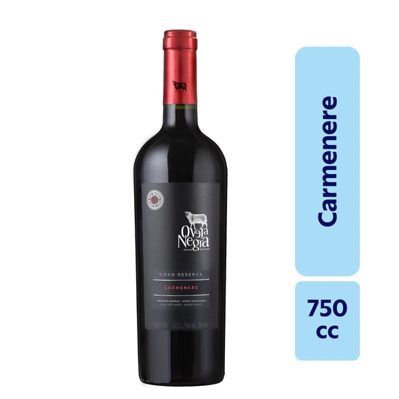 Vino Tinto Gran Reserva Carmenere 13,5° Botella, 750 ml